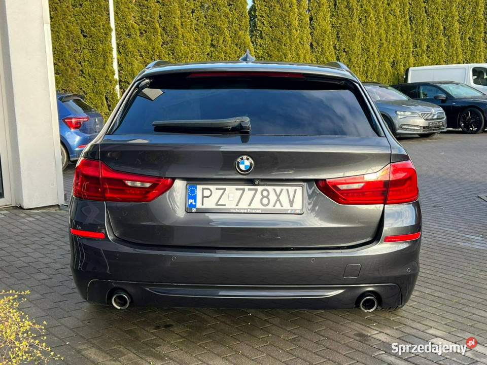 BMW 520 520d Sport Line Skóry VirtualCocpit Rok produkcji 2017 Baranowo
