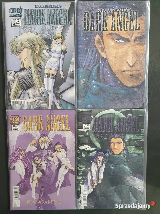 Manga Kia Asamiyas Dark Angel 14 komiksów USA Gdynia