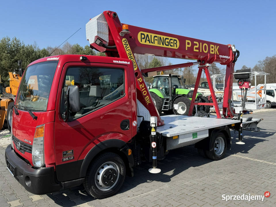 Nissan Cabstar Zwyżka Podnośnik Koszowy 99000km Widełki