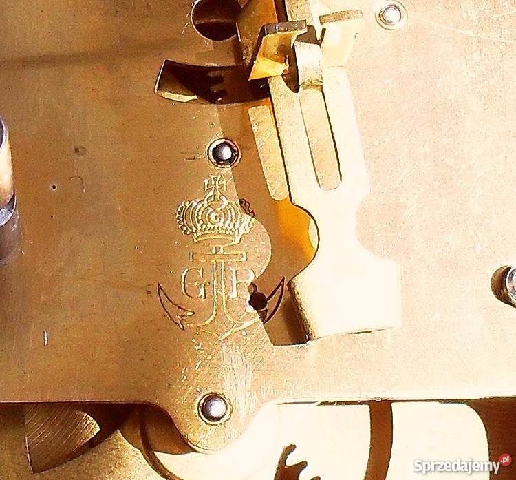 ŁADNY ZEGAR KOMINKOWY GUSTAV BECKER 1924r Zgierz