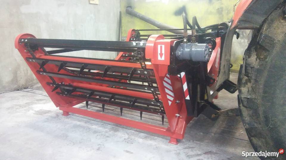 Rozwijarka bel ścielarka paszowóz mazowieckie Trojanów