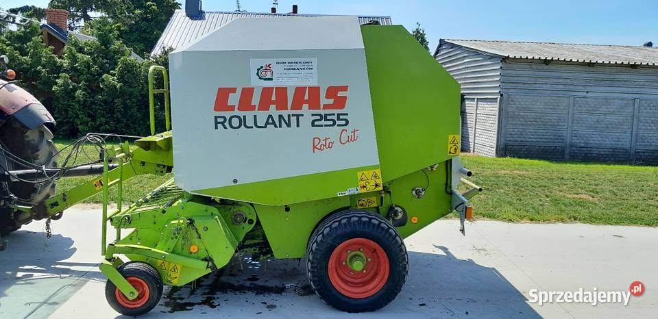Prasa claas rollant 255 rc stan idealny Do hodowli zwierząt Pacyna sprzedam