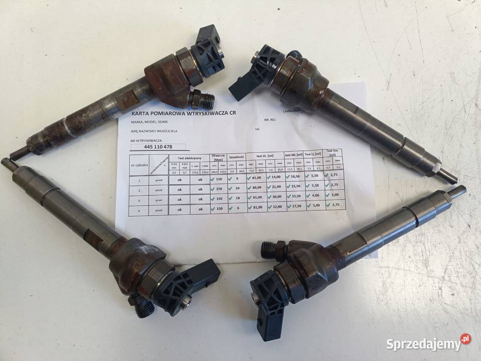 WTRYSKIWACZ BMW F20 F30 F10 X1 X3 X4 X5 20 D Wtryskiwacze Chełm