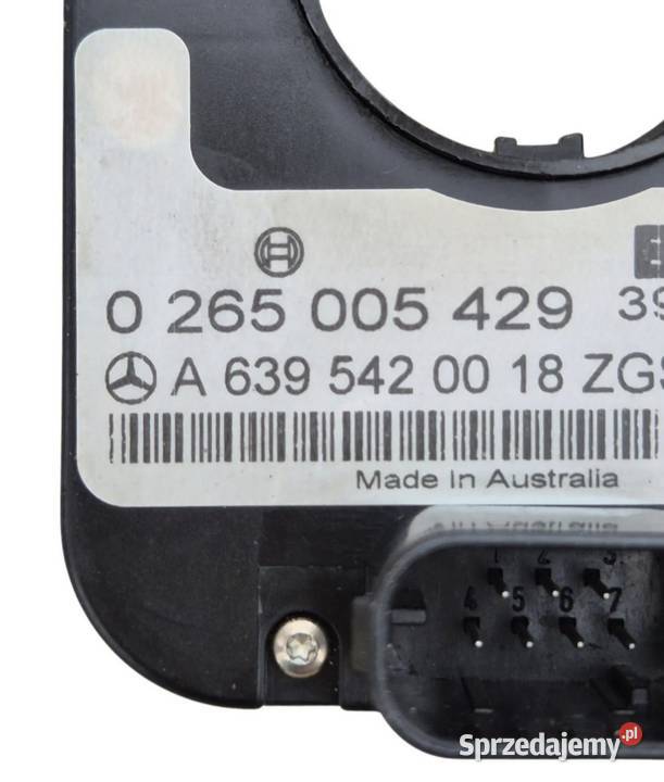 CZUJNIK KĄTA SKRĘTU MERCEDES VITO W639 W 639 Działoszyce sprzedam