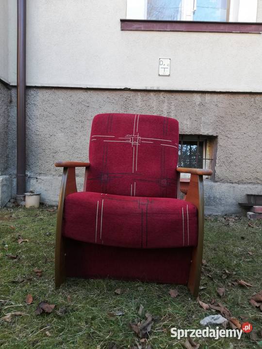 fotel przełom lat 50dziesiątych Jelenia Góra