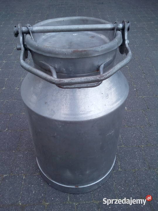 Bańka konew Stalowa kanka 20l na mleko wode Trębowiec-Krupów