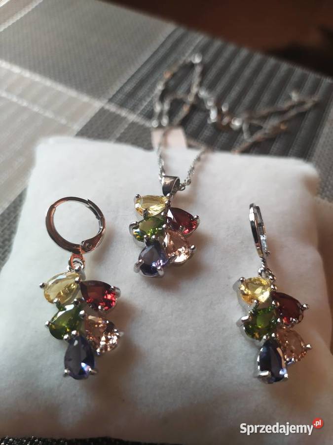 Komplet biżuterii grawerowanie 925 Pozostałe Gliwice