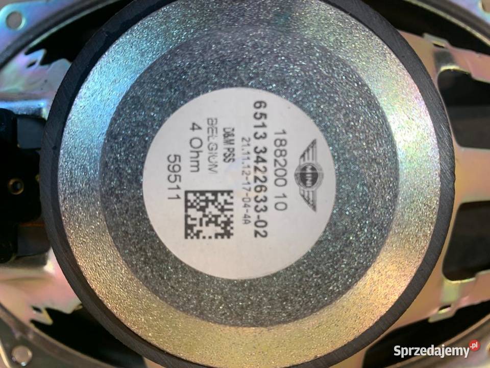 Głośnik fabryczny r56 one cooper Wyposażenie wnętrza Szczecin