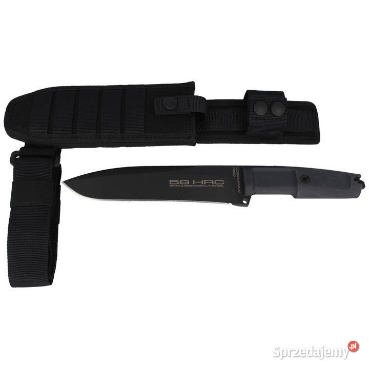 Nóż Extrema Ratio Dobermann IV Tactical Black Warszawa