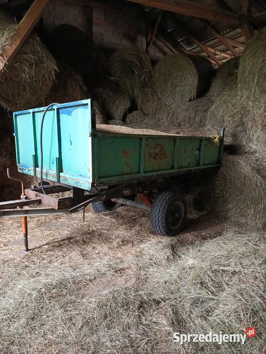 Przyczepa jednoosiowa wywrotka Łęka Opatowska