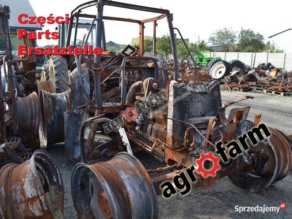 Case CS 130 części skrzynia biegów silnik Byków