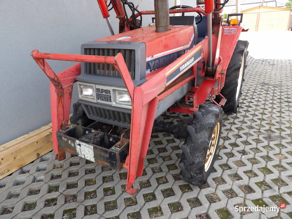 Yanmar F20 4x4 20 ładowacz TUR mini traktor Włoszakowice