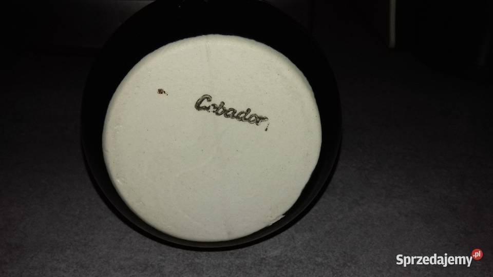 Matero ceramiczne czarne Cebador zachodniopomorskie Kołobrzeg