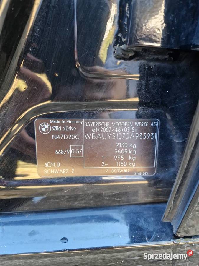 BMW 320 2010R XDRIVE Olsztyn