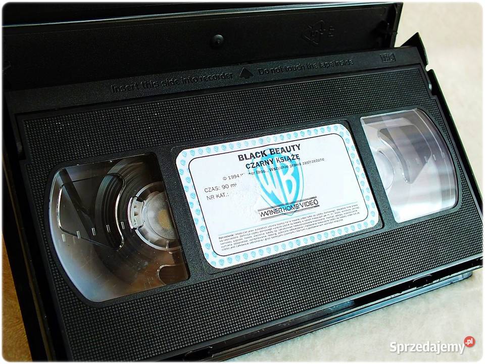 Kaseta VHS Czarny Książę Black Beauty Film na lubuskie Żary