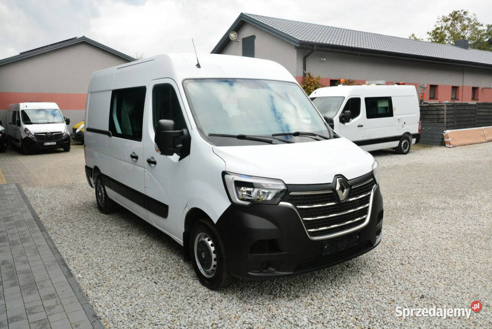 Renault Master średniak 7 osobowy brygadówka elektryczne lusterka Warszawa