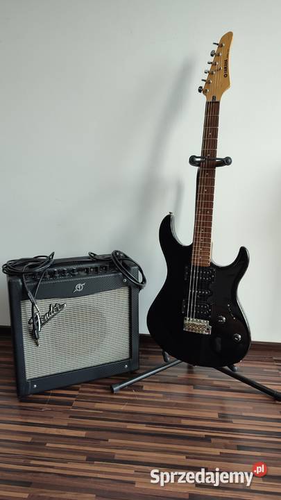 Yamaha Pacifica 121 ERG + wzmacniacz Fender Mustand 1