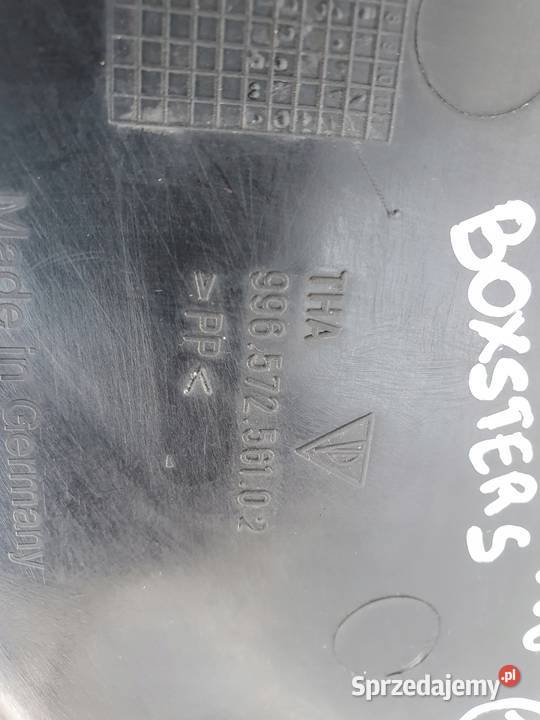 Porsche Boxster 986 OSŁONA PODSZYBIA lewa przód