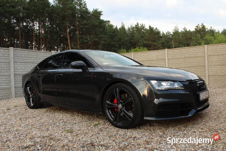 Audi a7 30 Tdi Quattro S7 Przepiękna 3x S line elektrycznie ustawiane fotele Sulechów sprzedam