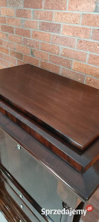 Ekskluzywna sekretera biedermeier antyk Łagów
