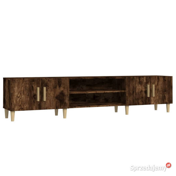 Szafka pod TV przydymiony dąb 180x315x40