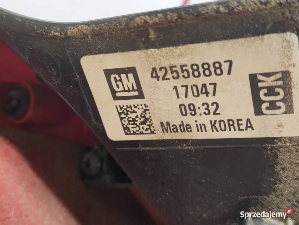 Lampa Prawy Tył Opel Mokka X 42558887 Pleszew