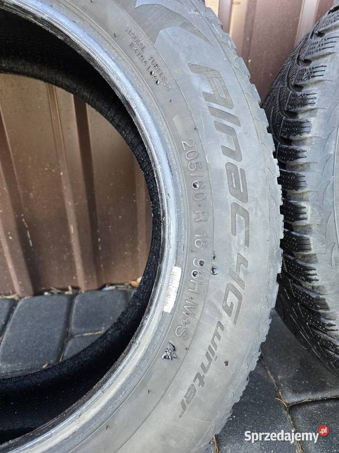 Opony zimowe Apollo Alnac4G Komplet Motoryzacja Czarna Woda