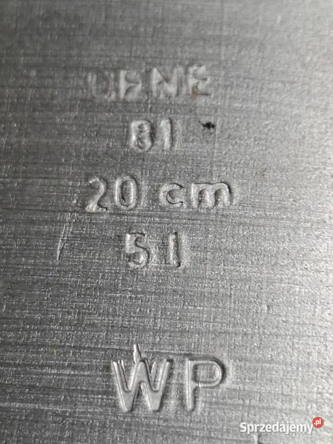 Garnki aluminiowe PRL 51030l Elbląg