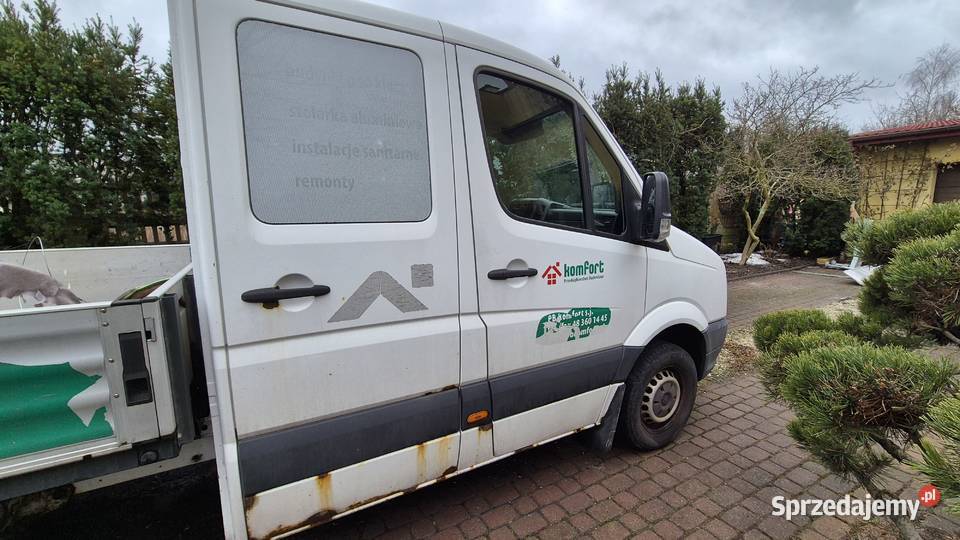 VW Crafter brygadówka 7 osób 20 TDI silnik 1968cm3 Radom