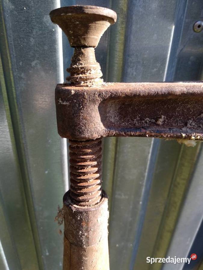 Ścisk stolarski dł 126cmx35cmx10mm Jodłownik sprzedam