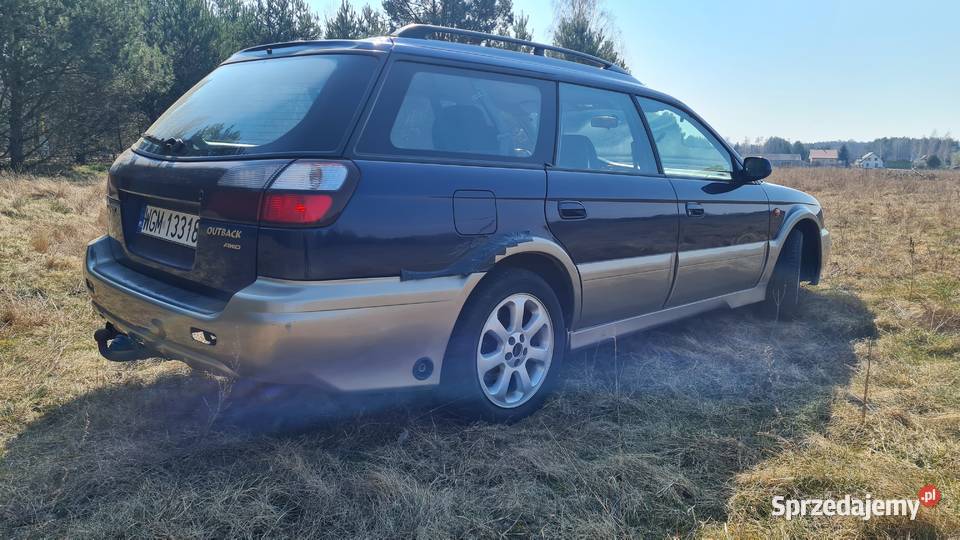 Subaru Outback 25 manual LPG Prins tanio Czarny Las