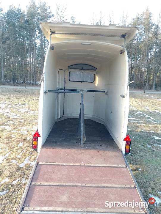 Do sprzedania przyczepa do przewozu dwóch koni Żerdzina