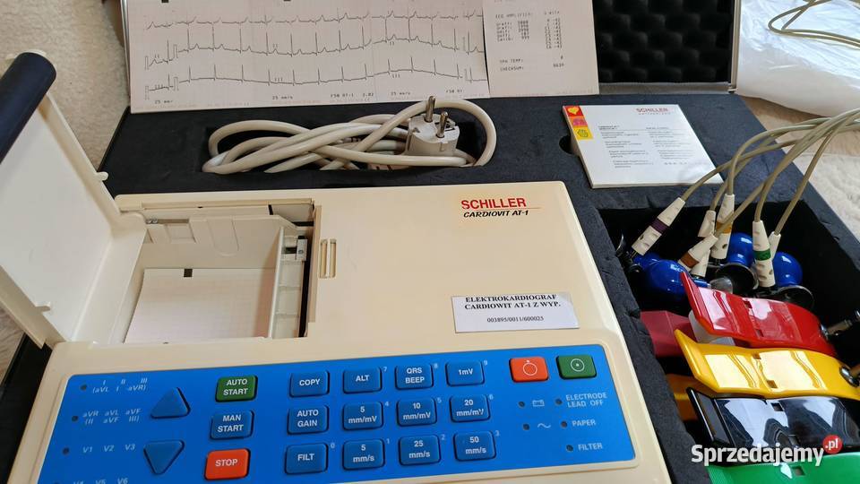 EKG Elektrokardiograf Schiller Cardiovit AT1 Żory sprzedam