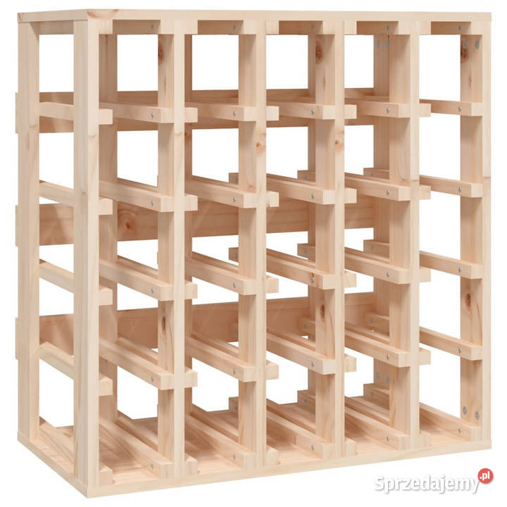 Stojak na wino 585x33x605 lite drewno sosnowe Stojaki na wino mazowieckie Warszawa