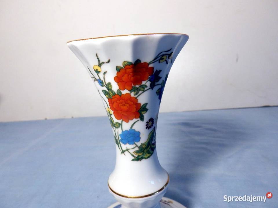 Porcelana Aynsley Jamille Rose Piękne dwa Porcelana i szkło Piła