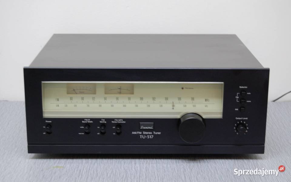 Sansui TU517 Vintage Tuner HiFi Made in Japan Radioodtwarzacze mazowieckie Warszawa