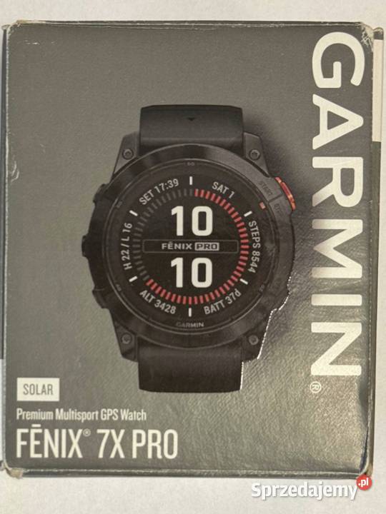 Garmin 7x pro solar Poznań