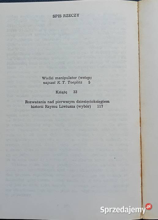 Niccolo Machiavelli Książę PIW 1987 r Wydanie II Proza i poezja Koźminek