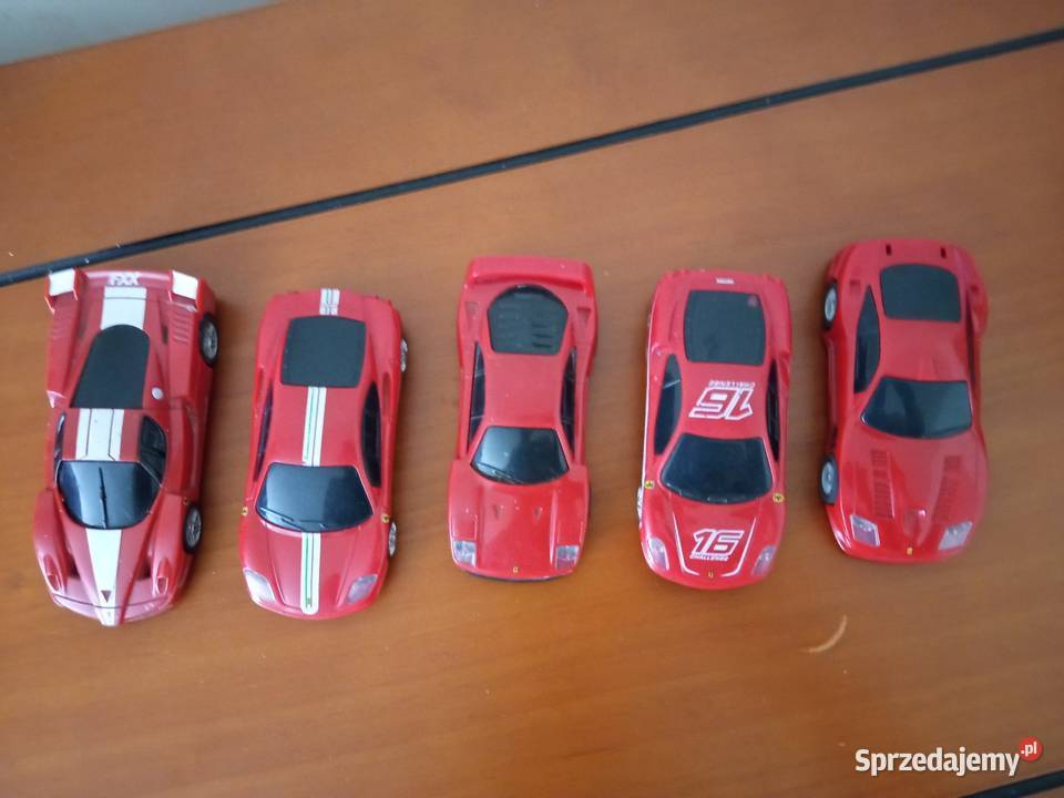 Ferrari kolekcjionerskie modele samochodów śląskie