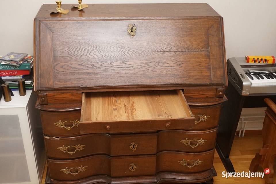 piekny sekretarzyk z 1850 130cm Białystok
