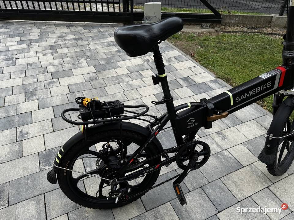 Rower elektryczny Składak koła 20 Pierściec