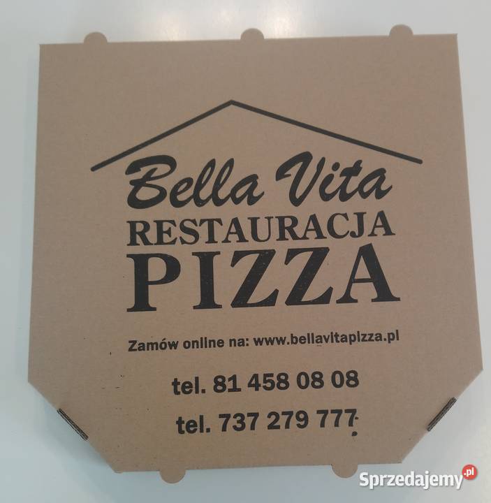 Kartony na zapiekanki duży 100 sztuk Gastronomia lubelskie Lublin