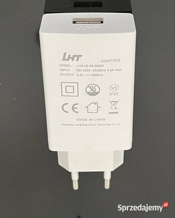 Ładowarka sieciowa USB output 53V 3000mA sprzedam