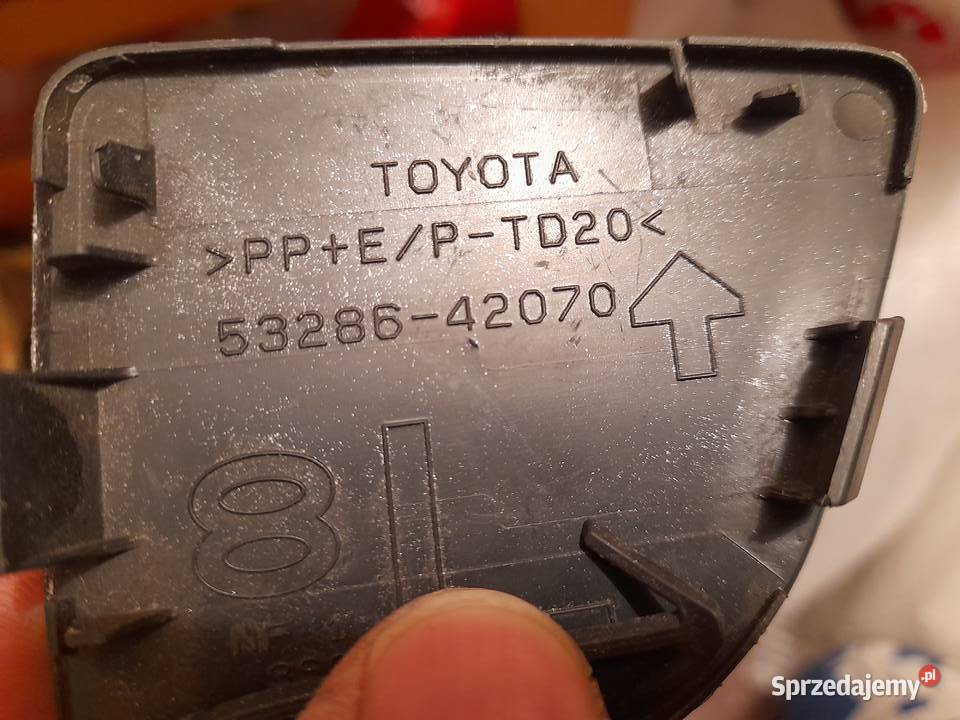 TOYOTA RAV4 1012 ZAŚLEPKA ZDERZAK LEWA Przasnysz