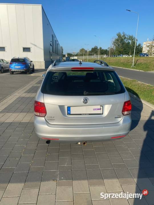 Volkswagen Golf VI COMBI 16 TDI 105 2011r Blue Katowice