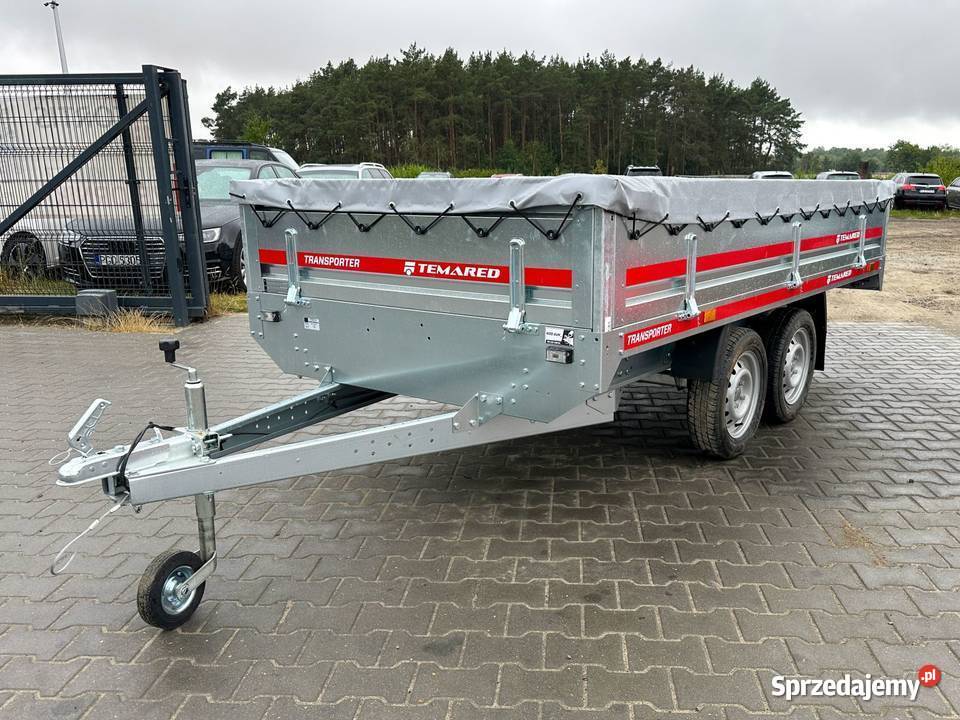 TEMARED TRANSPORTER 30152 przyczepa dwuosiowa z
