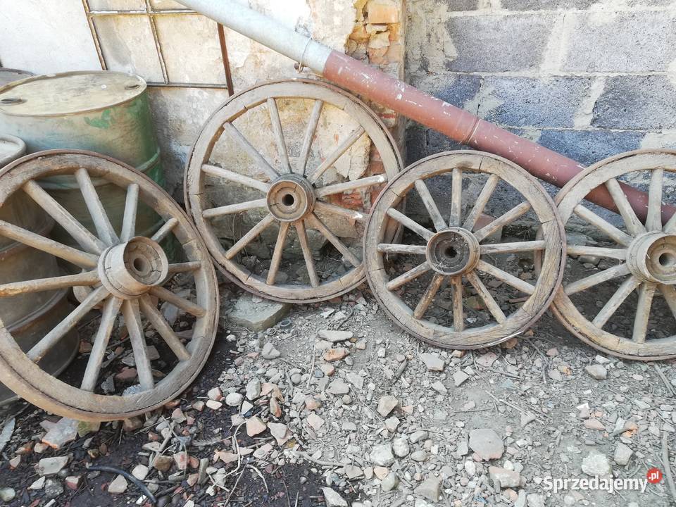 koła wozu drabiniastego sprzedam