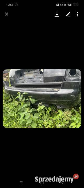 Zderzak tylny audi A6 S6 C5 dokładka na dwa Zderzaki Jawiszowice sprzedam