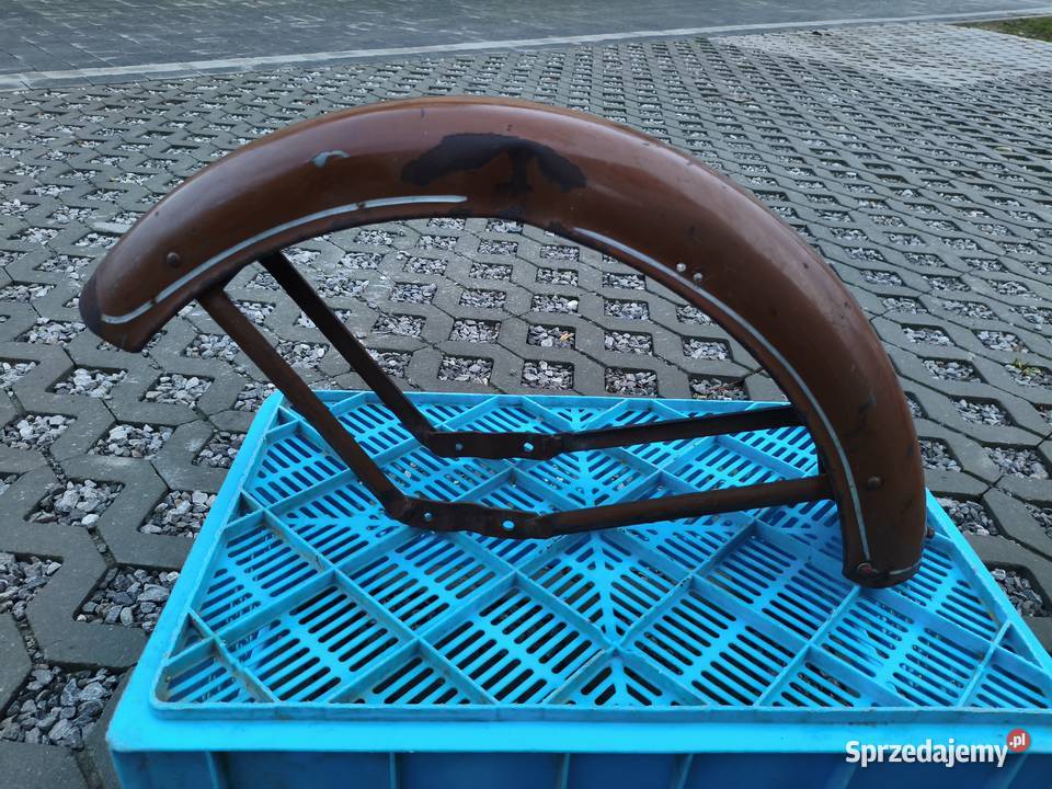 Błotnik przedni WSK brązowy oryginał Lublin