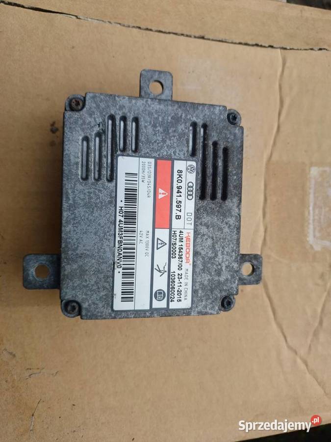 Przetwornica bi xenon 8K0 941 597 B Kwidzyn